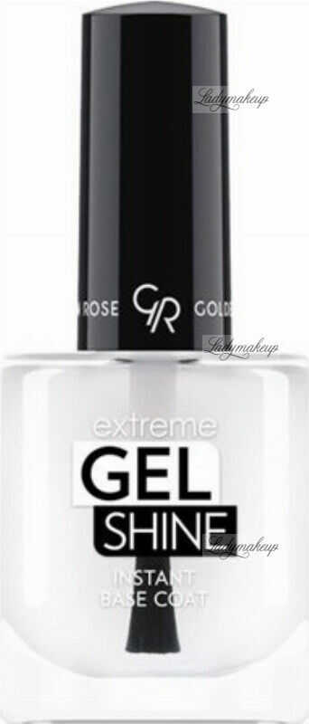Golden Rose - Extreme Gel Shine Instant Base Coat - Żelowa baza pod lakier do paznokci