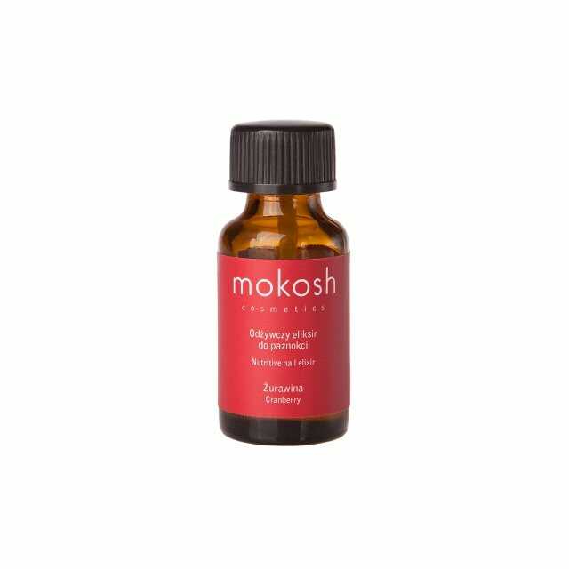Mokosh, Nutritive Nail Elixir, eliksir odżywczy do paznokci Żurawina, 10 ml