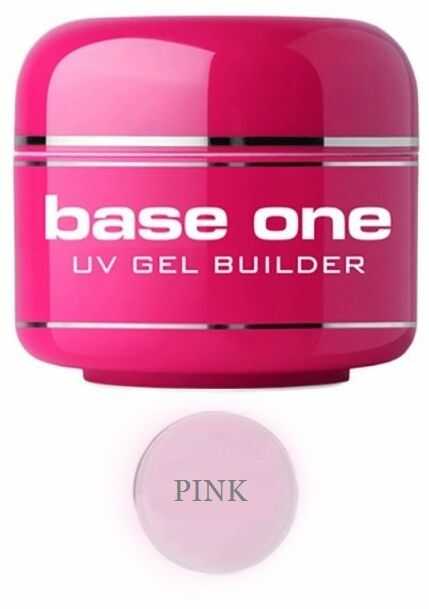 Silcare Base One Żel Budujący UV Gel PINK 50g