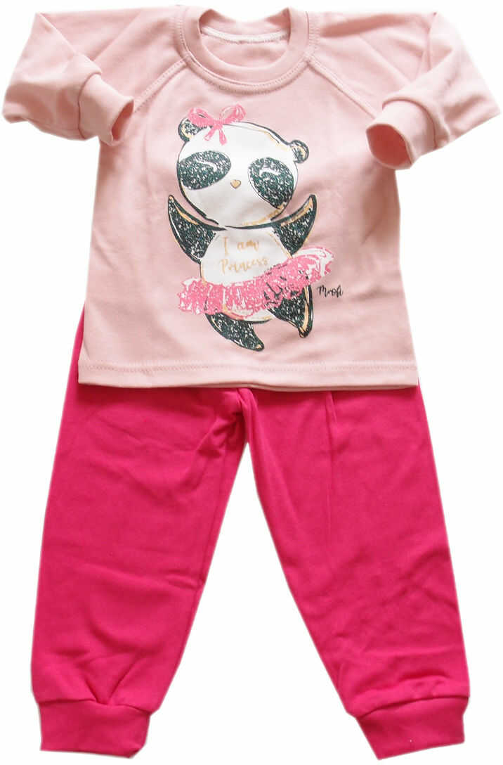 Piżama dla dziewczynki Panda