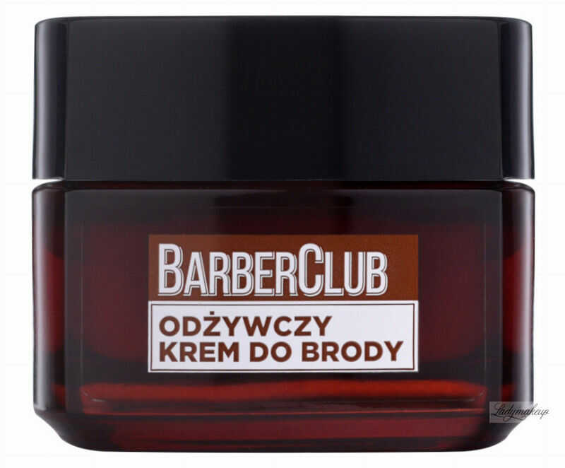 L''Oréal - MEN EXPERT - BARBER CLUB CREAM - Odżywczy krem do brody - 50 ml