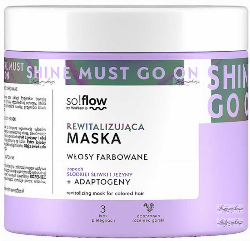 So!Flow - Revitalizing Mask For Colored Hair - Rewitalizująca maska do włosów farbowanych - 400 ml