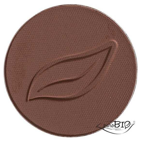 Cień do powiek, Matowy, PuroBIO - 03 Brown