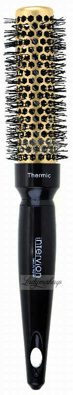 Inter-Vion - Thermic Hair Styling Brush - Termiczna szczotka do stylizacji krótkich włosów 25 mm - Gold Label