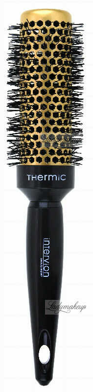 Inter-Vion - Thermic Hair Styling Brush - Termiczna szczotka do stylizacji średniej długości włosów - 35 mm - Gold Label