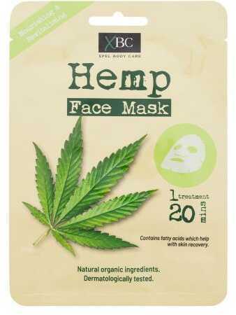 Xpel Hemp Face Mask maseczka do twarzy 1 szt dla kobiet