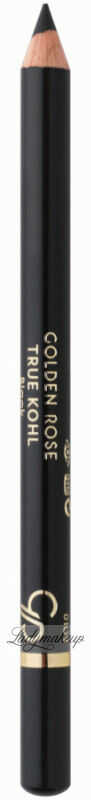 Golden Rose - True Kohl Eyeliner - Czarna kredka do oczu - KA 3046