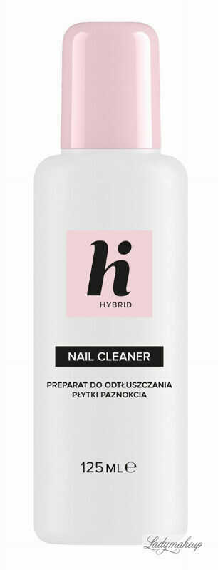 Hi Hybrid - NAIL CLEANER - Preparat do odtłuszczania płytki paznokcia - 125 ml