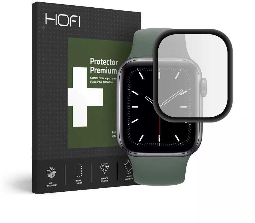 Szkło hybrydowe hofi hybrid glass apple watch 4/5/6/se (40mm) black