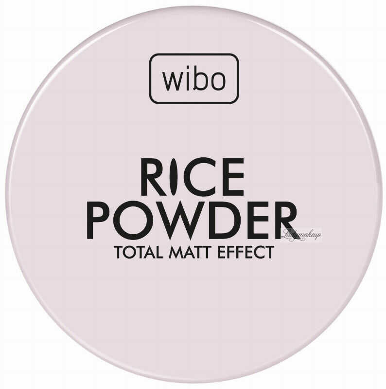 WIBO - Rice Powder Total Matt Effect - Matujący puder ryżowy do twarzy - 5,5 g