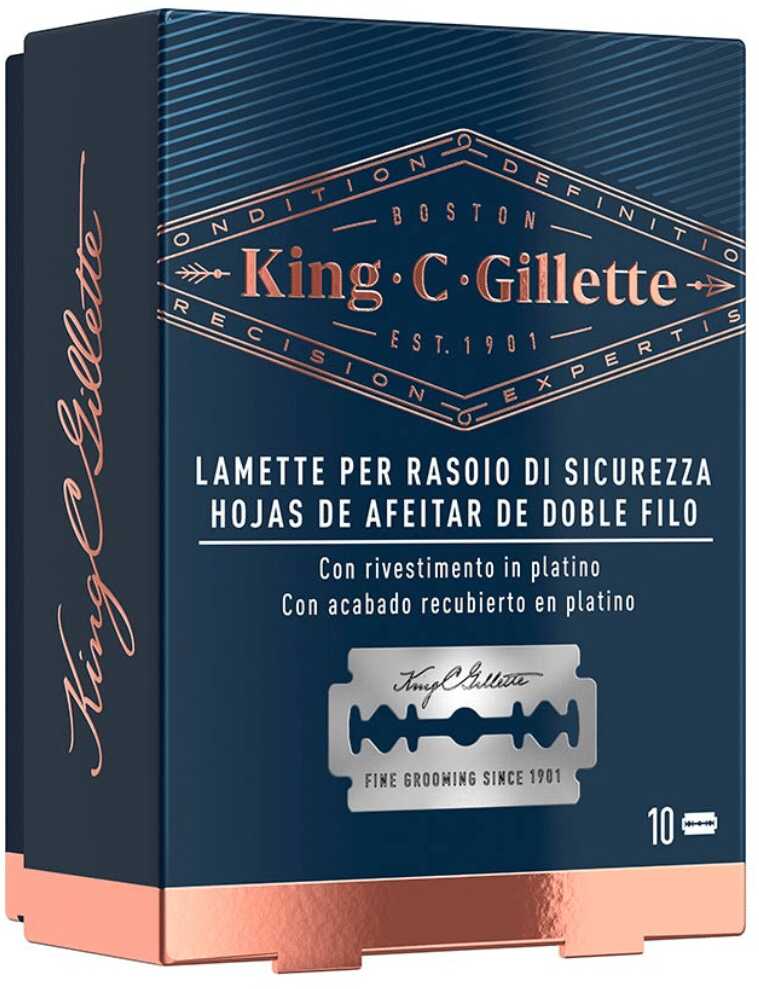 Gillette King Double Edge Razor Blades Ostrza Wymienne