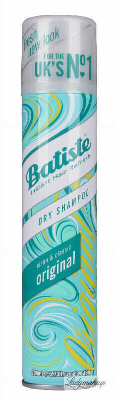 Batiste - Dry Shampoo - ORIGINAL - Suchy szampon do włosów - 200 ml