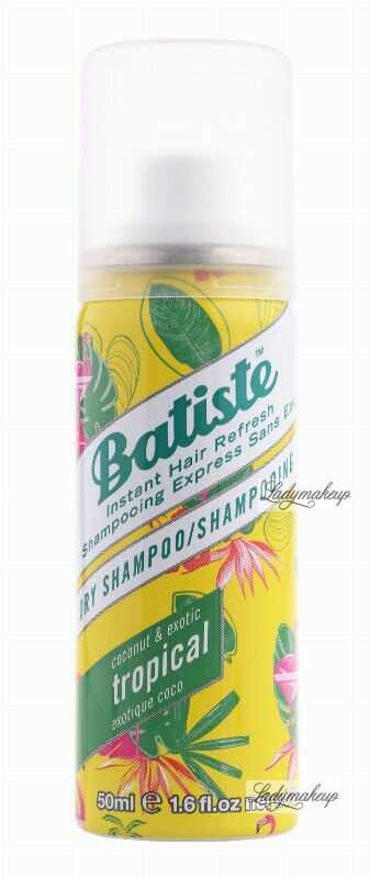 Batiste - Dry Shampoo - TROPICAL - Suchy szampon do włosów - 50 ml