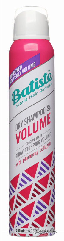 Batiste - Dry Shampoo & Volume - Suchy szampon zwiększający objętość włosów z kolagenem - 200 ml