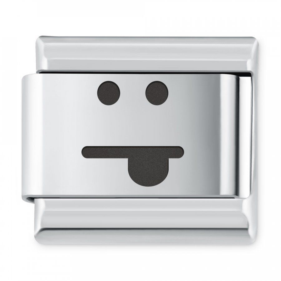 ITALIAN CHARMS Symbole Emocje Buźka Język