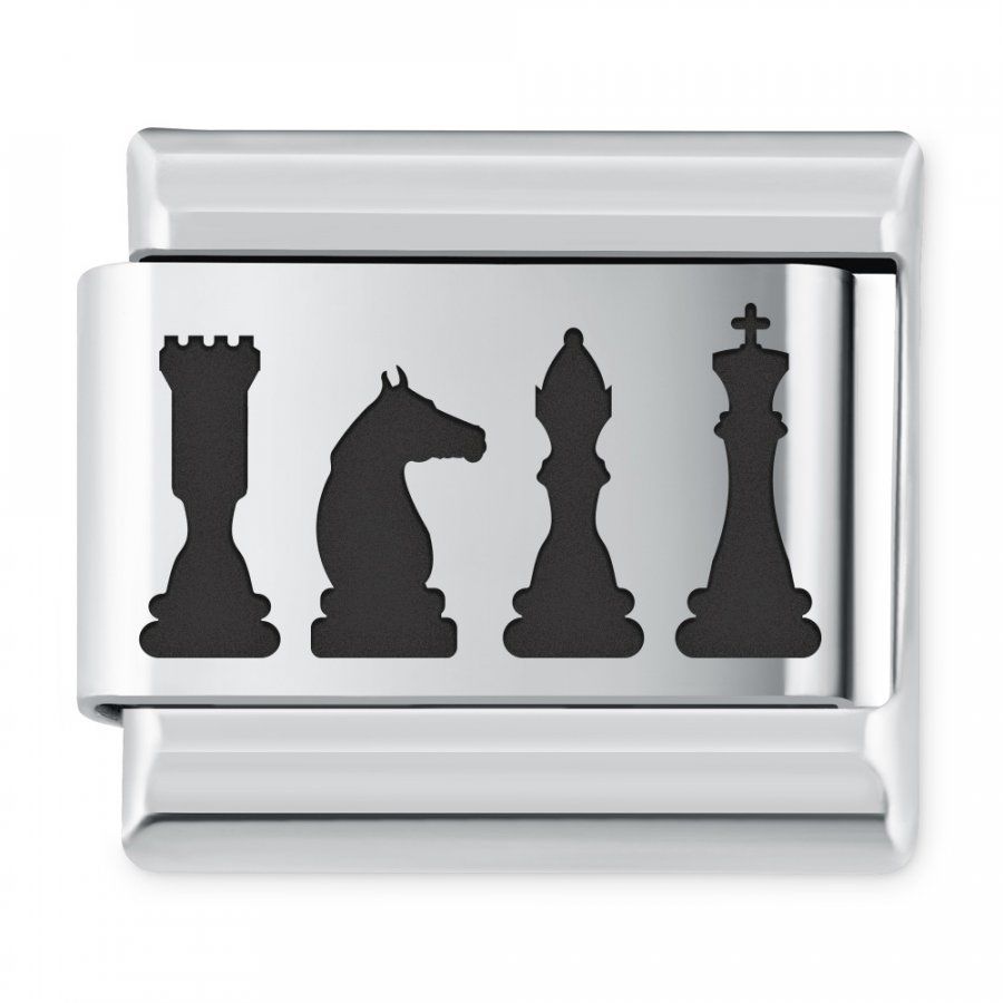 ITALIAN CHARMS Symbole Hobby Szachy