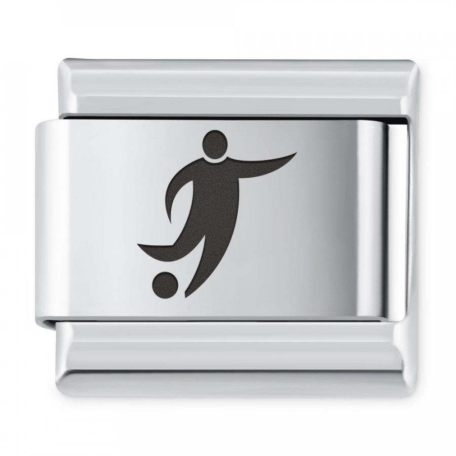 ITALIAN CHARMS Symbole Sportowe Piłka Nożna