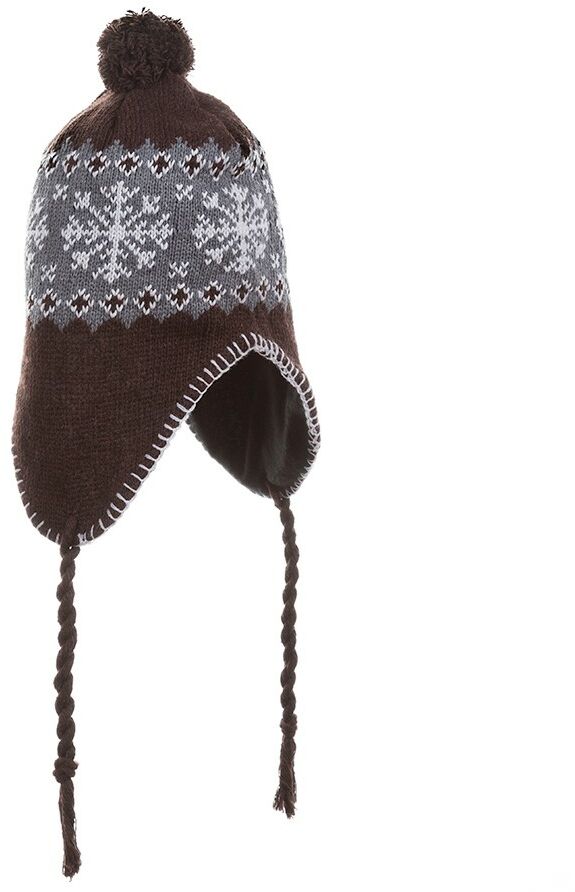 Czapka zimowa ASPEN uszatka brązowa CHIEMSEE CH-001-BR