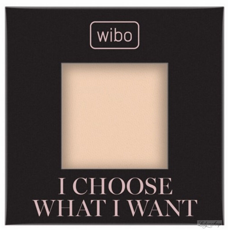 WIBO - I Choose What I Want - Banana Powder - Bananowy puder do twarzy - Wkład