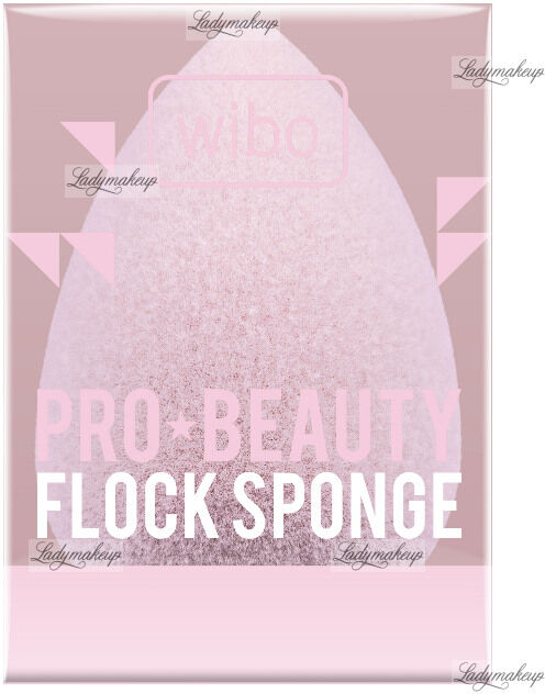 WIBO - Pro-Beauty Flock Sponge - Gąbka do makijażu - Liliowa