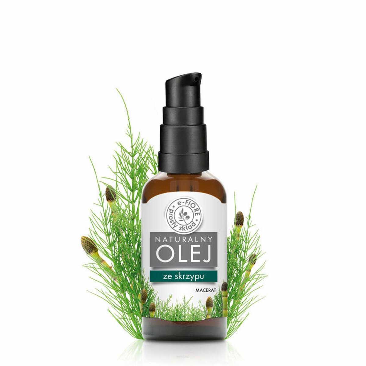 E-Fiore Macerat / olej ze skrzypu polnego - wzmacnia skórę, włosy i paznokcie - 50ml