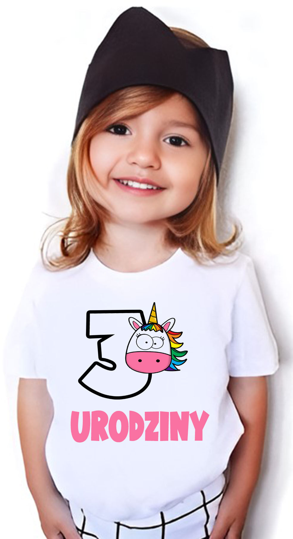 T-shirt Koszulka urodzinowa 3 Urodziny Jednorożec