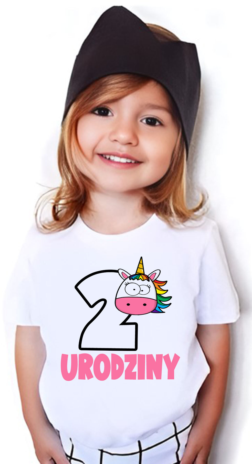 T-shirt Koszulka urodzinowa 2 Urodziny Jednorożec