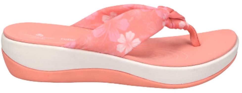 Japonki damskie Clarks Arla Glison pomarańczowe261599404