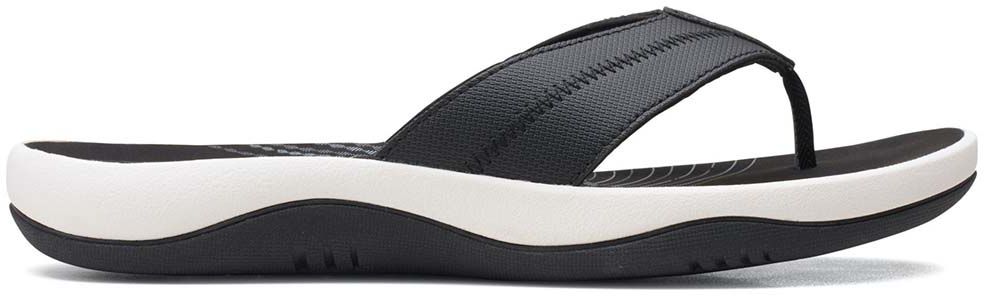 Japonki damskie Clarks Sunmaze Surf czarne261603384