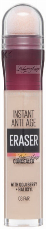 MAYBELLINE - Instant Anti-Age Eraser - Multi-Use Concealer - Wygładzający korektor do twarzy - 6,8 ml - 03 - FAIR