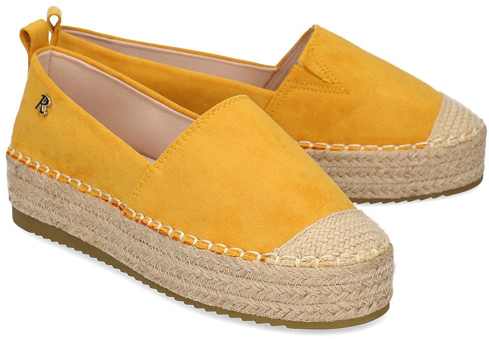 Refresh - Espadryle Damskie - 72218 YELLOW - Żółty