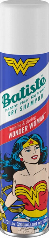 Batiste - Dry Shampoo - Femine & Daring WONDER WOMAN - Suchy szampon do włosów - 200 ml