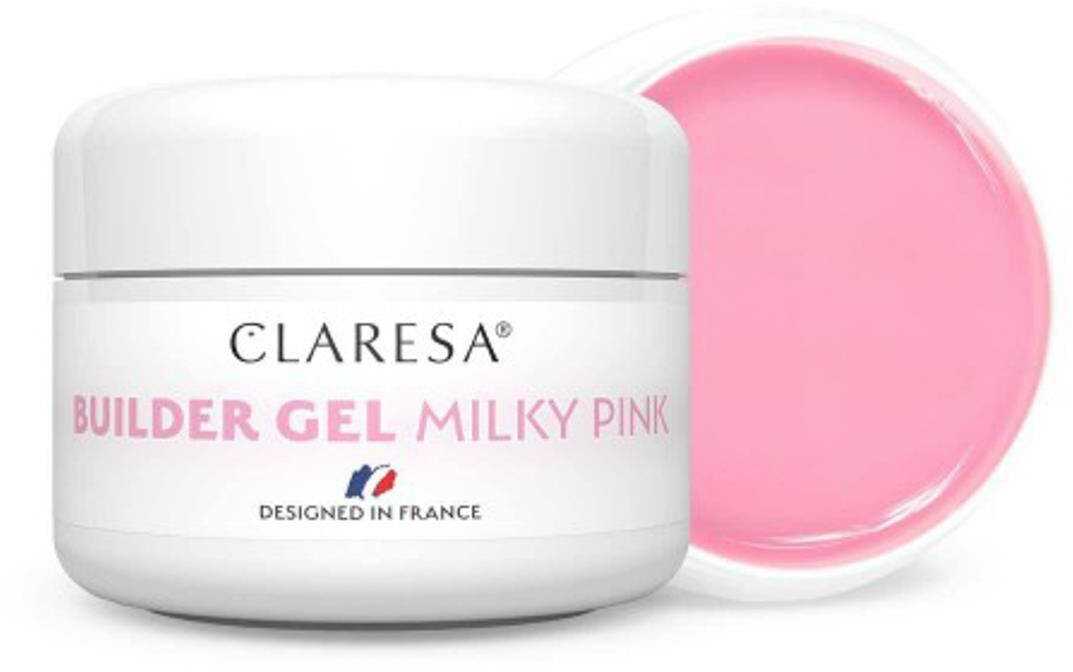 Claresa builder gel milky pink -25 g