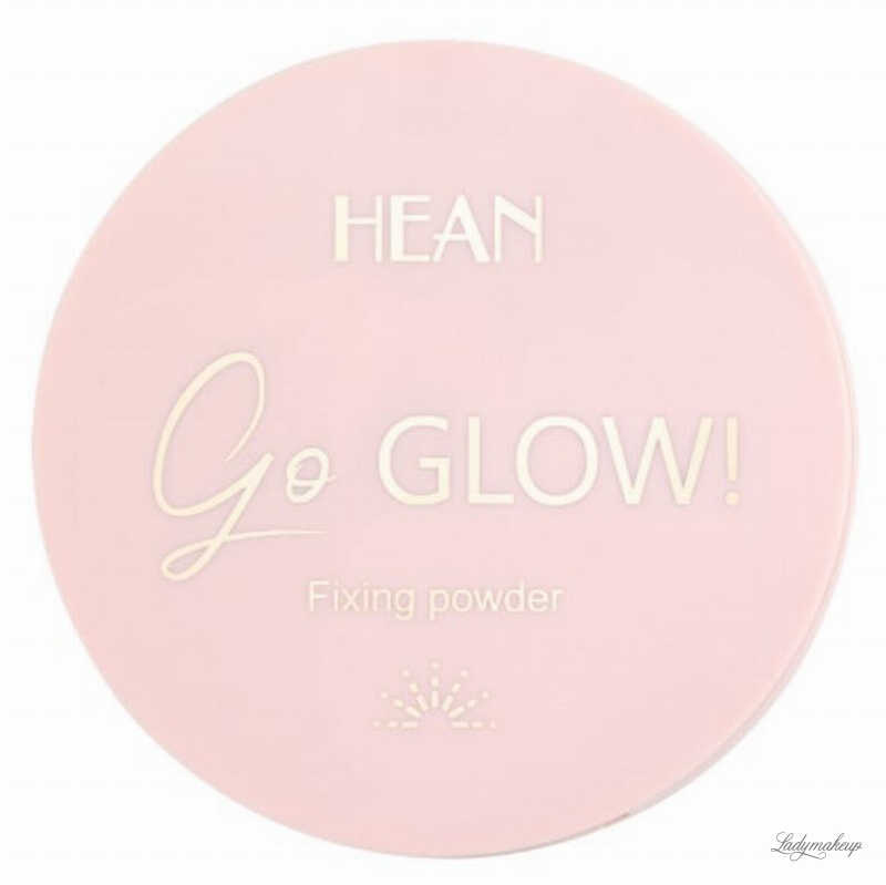 HEAN - Go Glow! - Fixing Powder - Rozświetlający puder do utrwalania makijażu - Translucent - 10 g