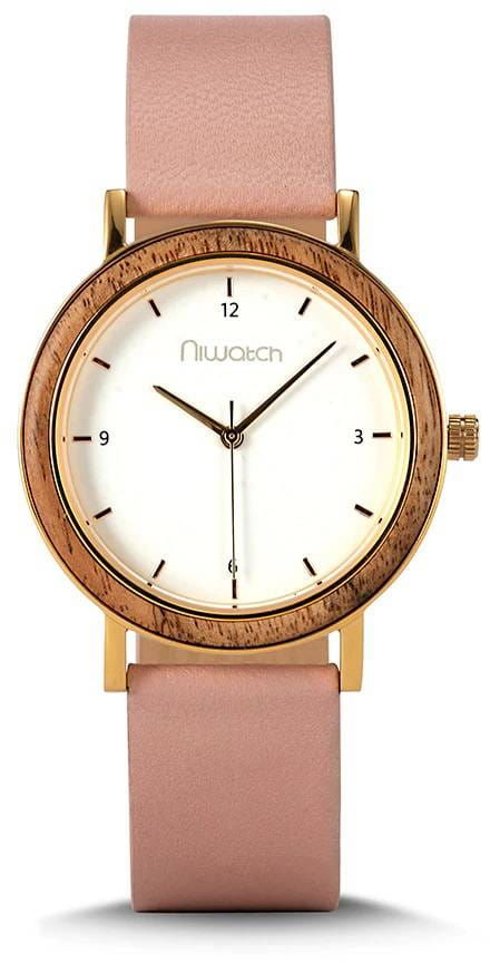 Damski zegarek Niwatch - kolekcja CLASSIC - róż