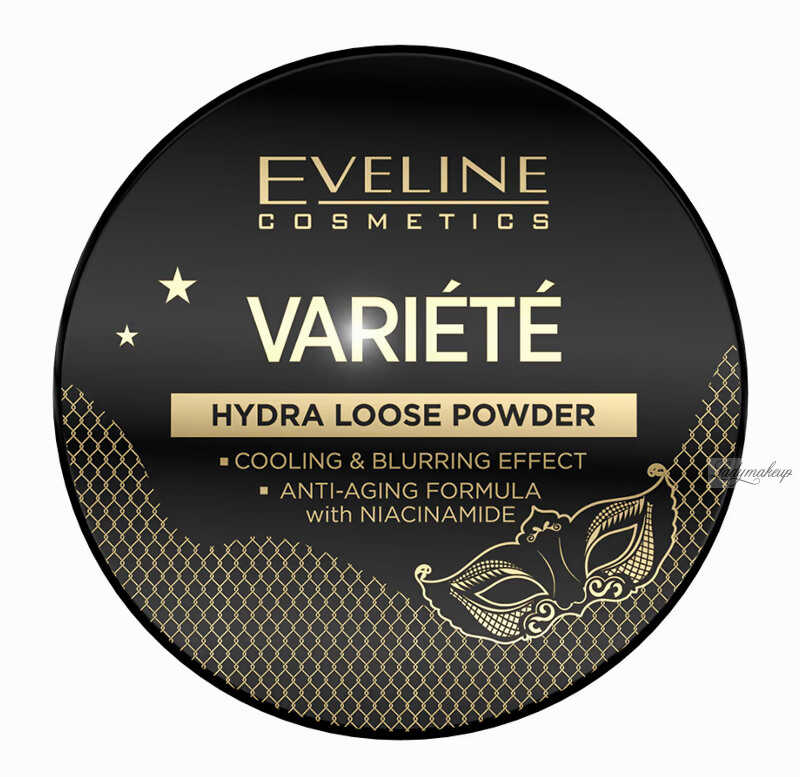Eveline Cosmetics - VARIETE - Hydra Loose Powder- Sypki puder do twarzy z efektem chłodzącym - 5 g