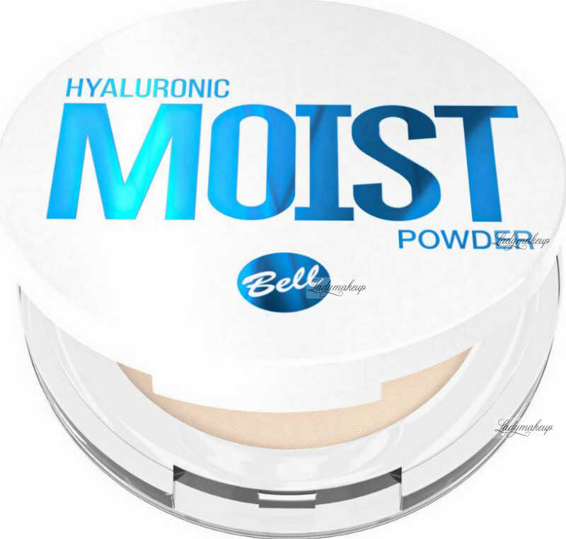 Bell - Hyaluronic Moist Powder - Utrwalający puder do twarzy z kwasem hialuronowym - 9,5 g