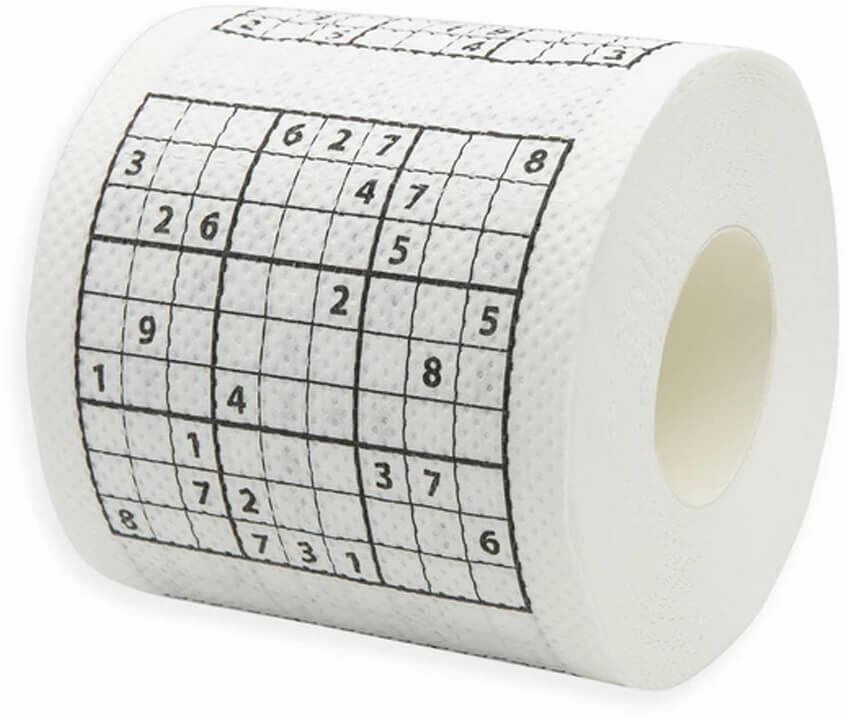 Papier toaletowy Sudoku - 1 szt.