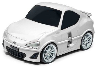 Toyota GT 86 - biały - Walizka samochód Welly Ridaz