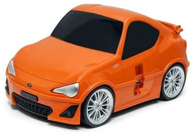 Toyota GT 86 - pomarańczowy - Walizka samochód Welly Ridaz