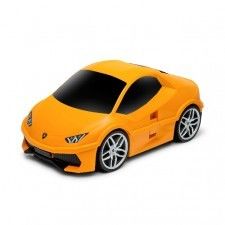 Lamborghini Huracan - pomarańczowy - Walizka samochód Welly Ridaz
