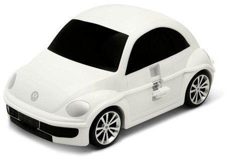 Volkswagen the Beetle - biały - Walizka samochód Welly Ridaz