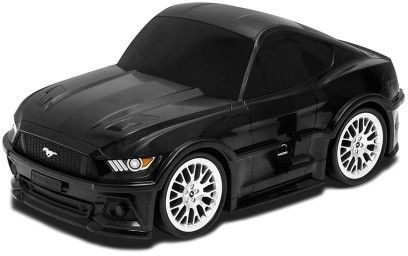 Ford Mustang GT - czarny - Walizka samochód Welly Ridaz