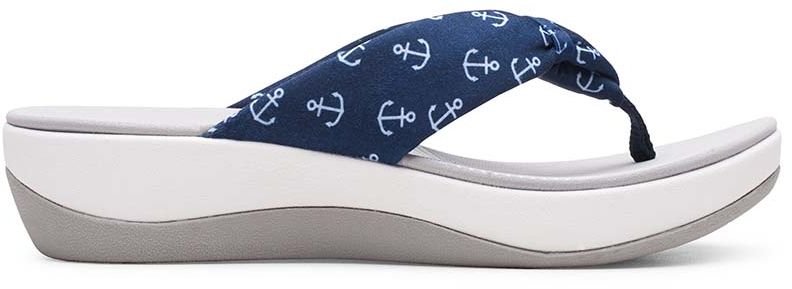 Klapki damskie Clarks Arla Glison granatowe261508284