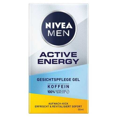 NIVEA MEN Active Energy Energetyzujący Krem-żel do twarzy, 50ml