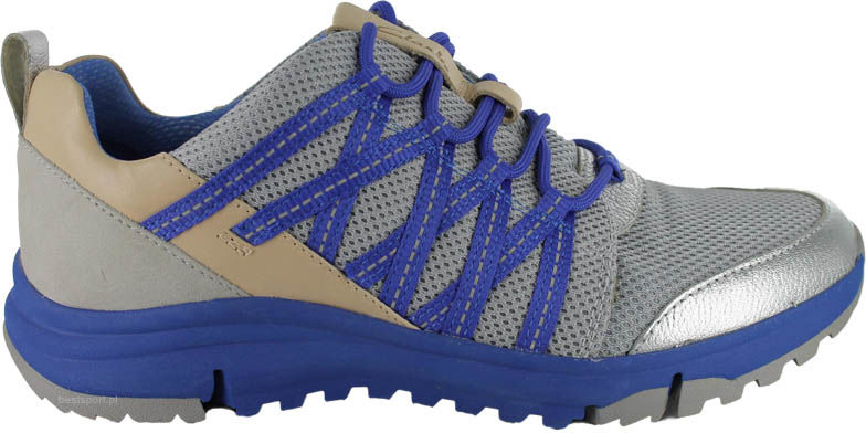 Buty sportowe damskie Clarks Tri Trail srebrne261337214