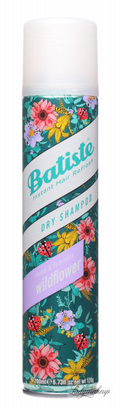 Batiste - DryShampoo - WILDFLOWER - Suchy szampon do włosów - 200 ml