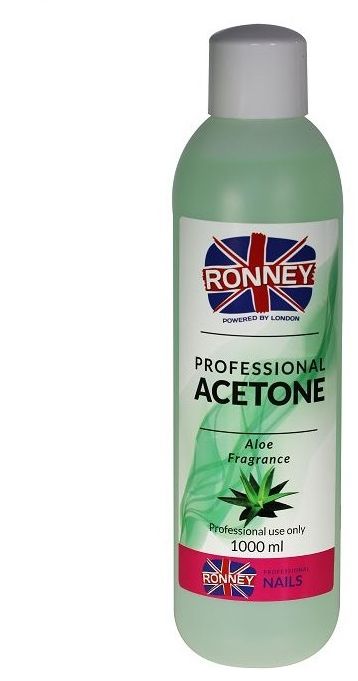 Ronney Aceton do paznokci ZAPACHOWY ALOES 1000ml