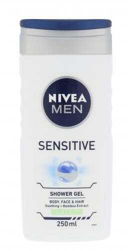 Nivea Men Sensitive żel pod prysznic 250 ml dla mężczyzn