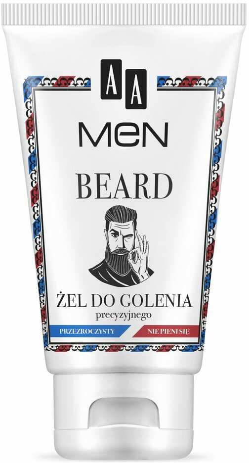 AA, Men Beard, żel do precyzyjnego golenia brody, 100 ml
